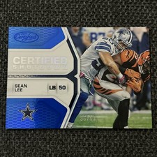 2017 Certified Shutdown Sean Lee Mirror Blue /50 #CS-SL Cowboys Color Match