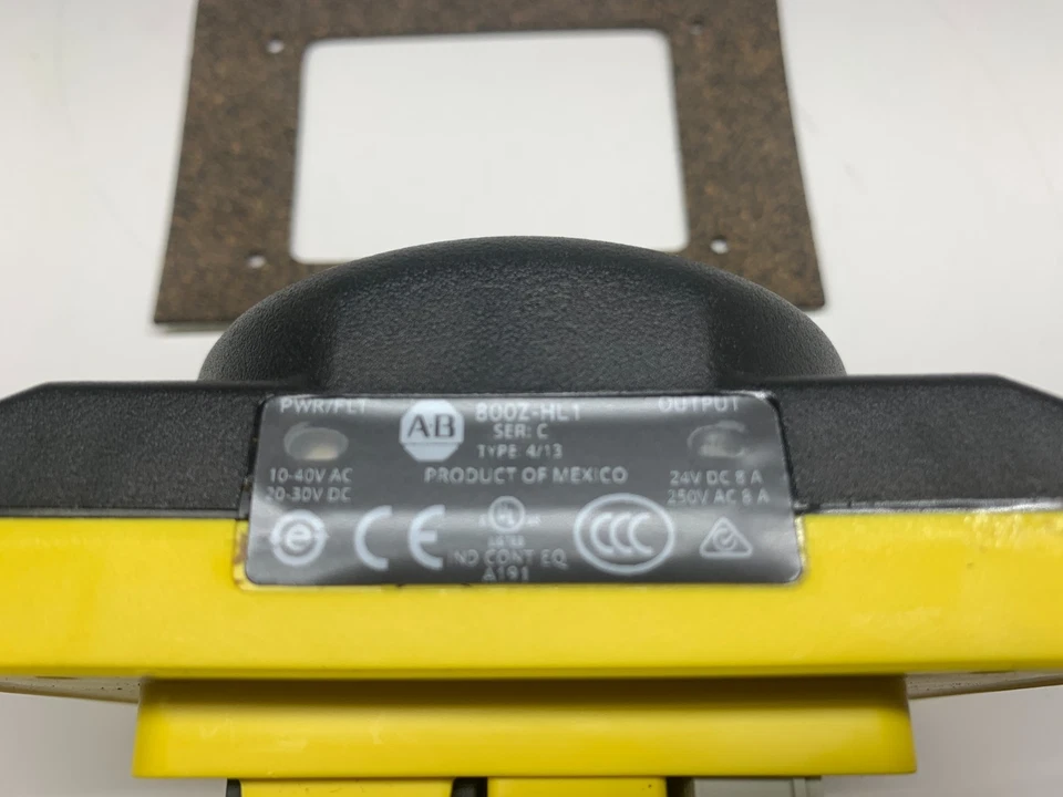 800Z-HL1, Electronic Palm Button, Industrial Touch Button, 20 30V AC/10 40V DC Foto 4 de 4