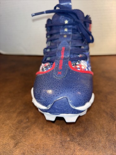 Under Armour UA Harper 9 RM Jr USA Baseball Molded Cleats. 1Y - Picture 13 of 19