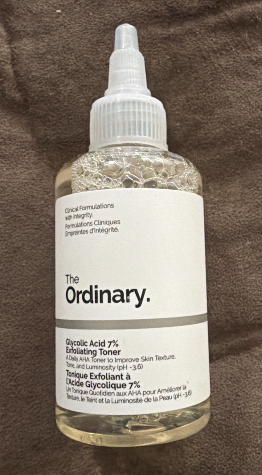 The Ordinary Glycolic Acid 7% Exfoliating Toner 3.4 Oz 100 mL (1)