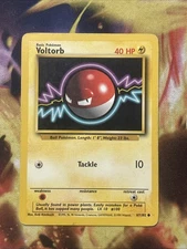 Pokémon TCG Voltorb Base Set 67/102 Regular Unlimited Common