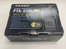 Yaesu FTA-550L Pro-X NAV/COM Aviation Radio