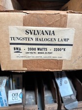 BWA SYLVANIA TUNGSTEN HALOGEN LAMP NEW SURPLUS
