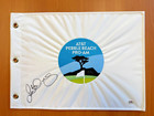 Rory Mcilroy Signed Autographed ATT Pebble Beach Pro-Am Pin Flag PSA/DNA COA