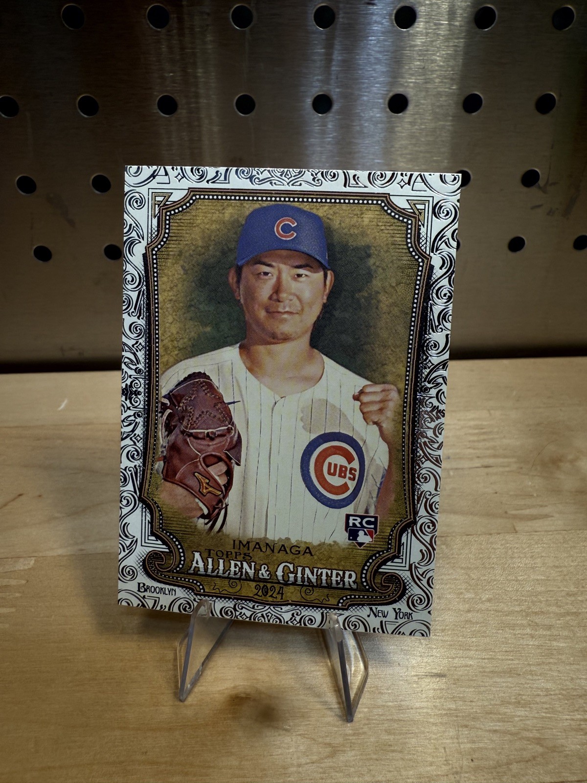 Shota Imanaga 2024 Topps Allen & Ginter Silver Foil Filagree Parallel RC #181