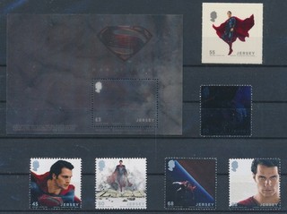 LS94832 Jersey Superman Man of Steel fine lot MNH