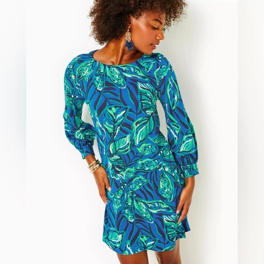 cotton tropical dresses for Women for sale Mixue Summer Dresses for august2024 Bridesmaid dresses If you want to Color:Regatta Blue
