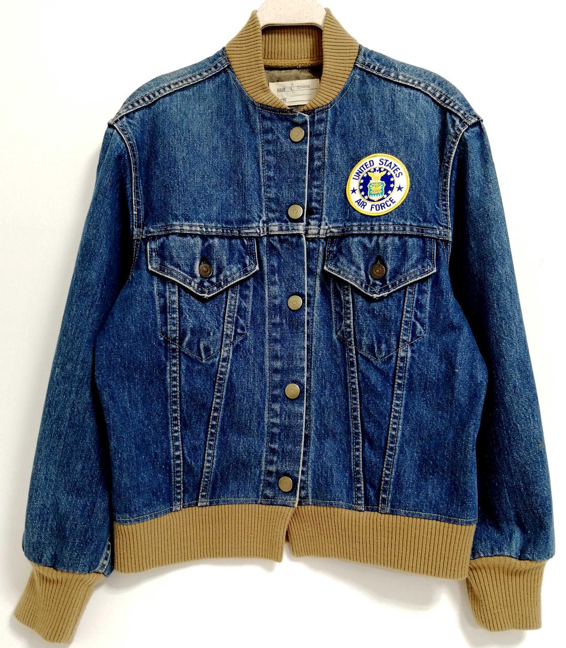 77Circa Chest Patch Remake Denim Jacket - image 1