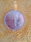 2024 American Silver Eagle *Star Privy* 1 Oz Fine Silver In Capsule