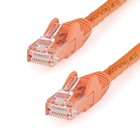 StarTech.com 10m CAT6 Ethernet Cable - Orange CAT 6 Gigabit Ethernet Wire -650MH