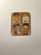 1935 Goudey 4-in-1 R321 Rick Ferrell, Wes Ferrell, Billy Werber #8G (RC)