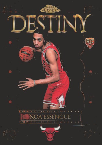 2025 Topps Chrome Noa Essengue Base (RAW)