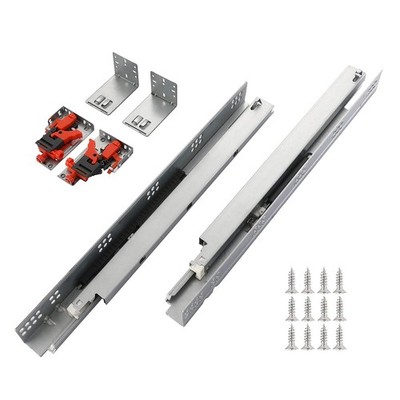 6 Pairs Of 18 Inch Undermount Soft Close Drawer Slides Full Extension Concealed