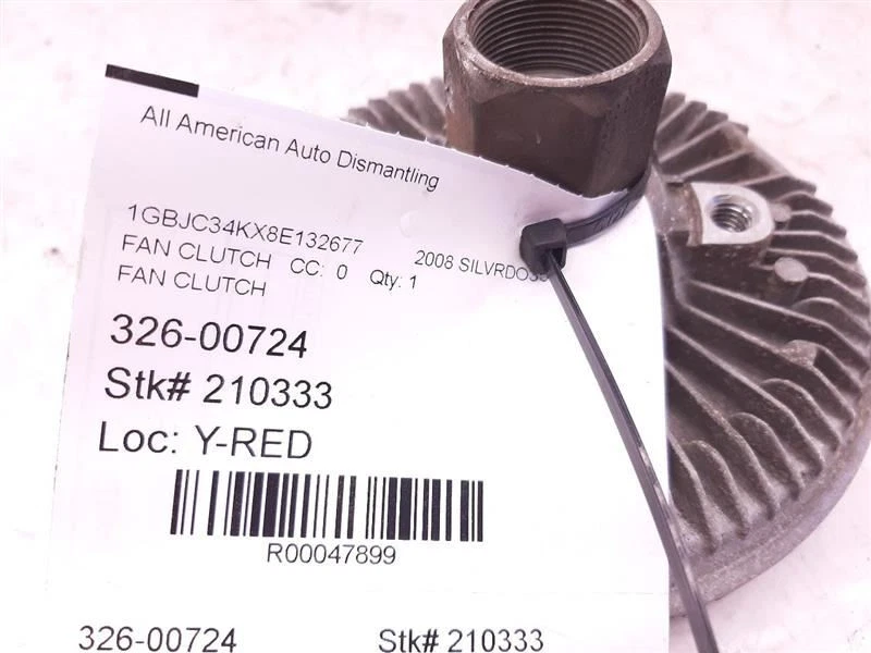 Embrague de ventilador 6,0 L para Chevrolet Silverado C3500 2008 con peso 20913877 Foto 3 de 4