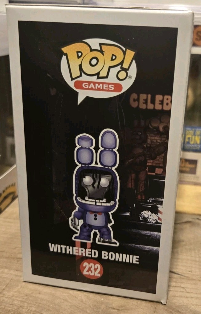 【最終価格】【希少】 funko pop withered bonnie Withered Bonnie Funko Pop! #323 Five Nights at Freddy's