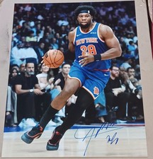 Guerschon Yabusele New York Knicks SIGNED AUTOGRAPHED 8x10 PHOTO COA NBA