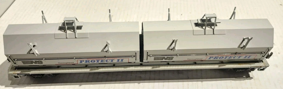 K-Line K676-1831 Norfolk Southern Classic Coil Car #168456 - Image 2 of 4