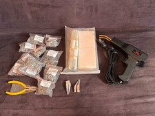 Plastic Welder Kit Soldering Hot Stapler Bumper Repair Welding Gun with Staples