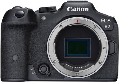 Canon EOS R7 32.5MP Mirrorless Camera Bundle + 3 Lenses + EF-RF Adapter