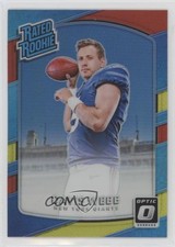 2017 Donruss Optic Rated Rookie Red & Yellow Prizm Davis Webb #198 10up