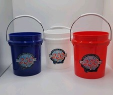 NEW Set 3 Rural King Red White and Blue Mini Bucket Set 250th anniversary USA