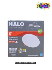 Halo Canless Ultra Thin LED Recessed Down Light 6" HLBSL6099FS351EMWR