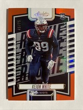 2023 Panini Absolute - Rookies Keion White #170 Spectrum Orange /75 (RC)
