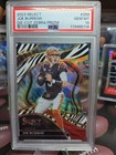 2023 Panini Select - Club Level Joe Burrow #256 Zebra Prizm Die-Cut