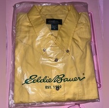 Eddie Bauer The Original Outdoor Outfitter 100 Cotton Button Down Shirt 2XL