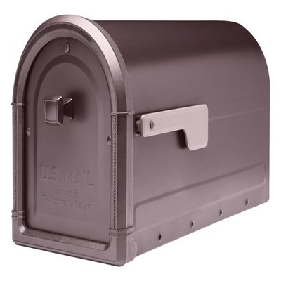 Architectural Mailboxes Roxbury Galvanized Steel Post Rubbed Bronze Mailbox