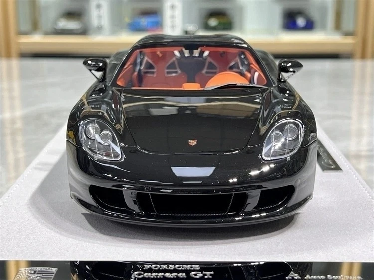1:18 Porsche Carrera GT 2004 AUTO SCULTURA (AS) Black LIMITED EDITION 20pcs - Immagine 3 di 4