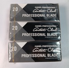 3Pack Feather Artist Club Professional Blades
