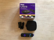 Roku Ultra 4K UHD Streaming Media Player with Voice Remote Pro 4800X 