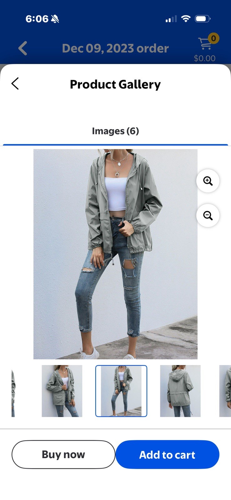 Rain Jacket Waterproof Lightweight Rain Coat Wind… - image 3