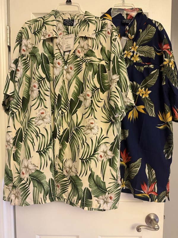 NWT Men’s Hawaiian Shirt Tropical Pacific & Co - Large