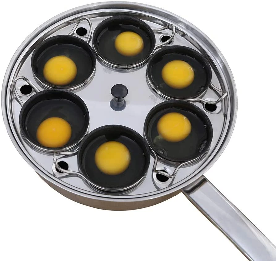 Egg Poacher Pan - Stainless Steel Poached Egg Cooker – Perfect Poached Egg Maker