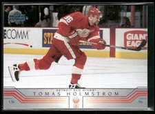 2001-02 Upper Deck Tomas Holmstrom #292 Detroit Red Wings