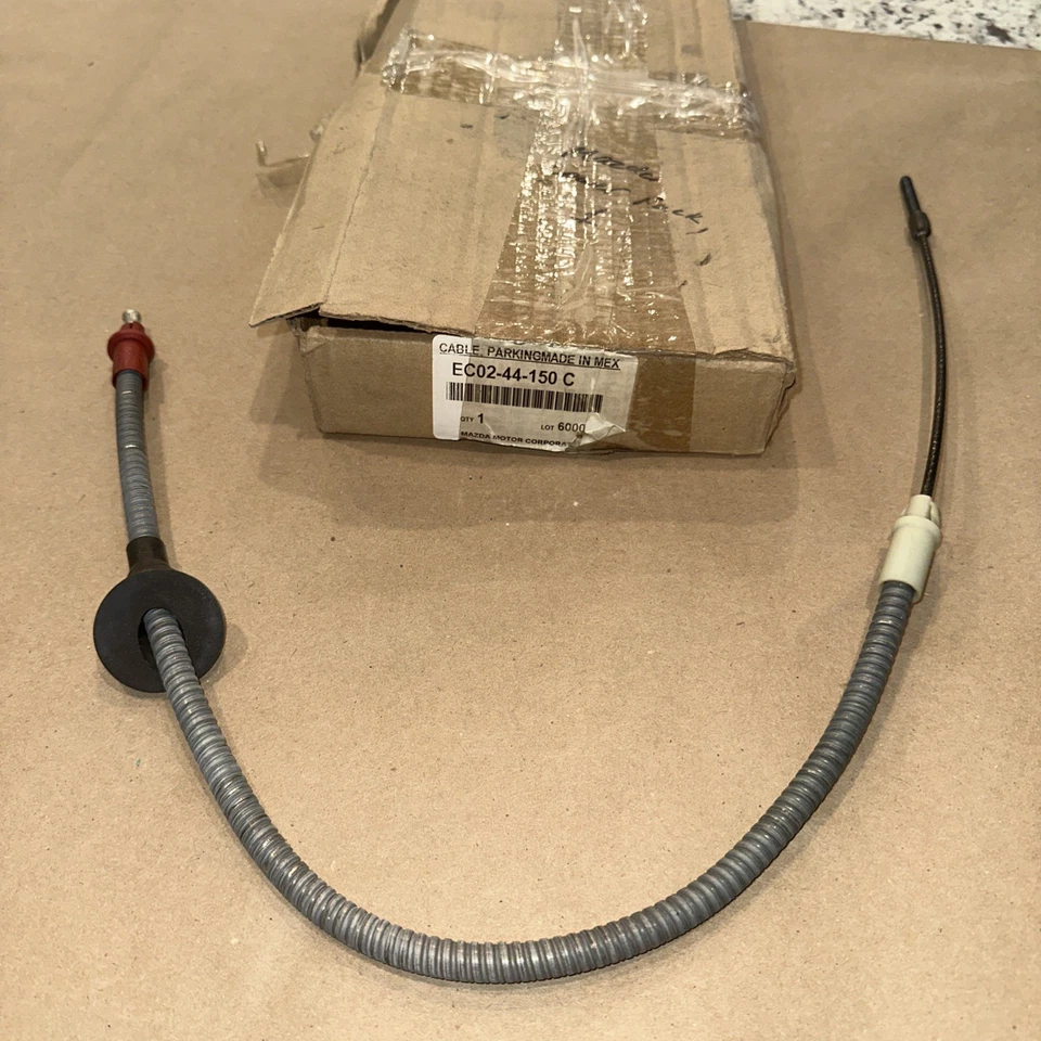 Nuevo cable de freno de estacionamiento delantero genuino OEM Mazda EC02‐44‐150C – Tribute 2001-2004 Foto 3 de 4