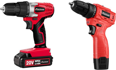 20V MAX Cordless Drill Set - Brushless Motor & 16 Position Control
