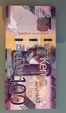 Kenya 100 Shillings Banknote  2019 UNCIRCULATED Kenya BANKNOTE, HARIASTAMP 