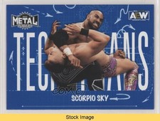 2022 Skybox Metal Universe AEW All Elite Wrestling Scorpio Sky #TN-40 READ kr0
