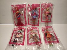 McDonald's 2008 City Barbie Dolls Sealed Complete Set of 6 Happy Meal Toys