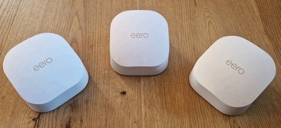 Amazon eero 6 Mesh-WLAN-System   3er-Set (1× Router + 2× Access Points)