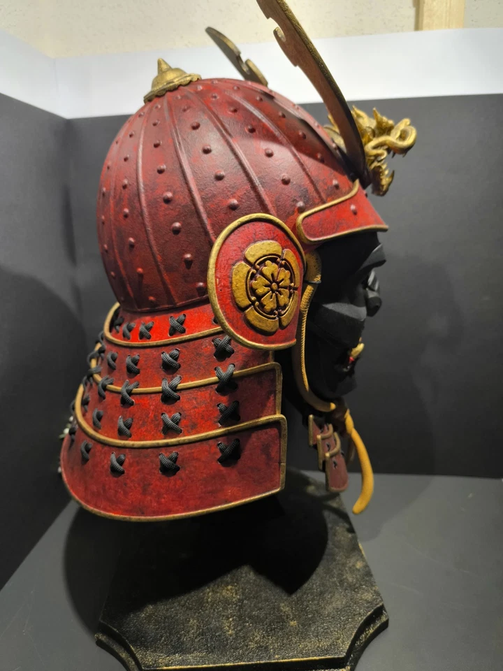 Samurai Helm mit Maske - Bild 3 von 4