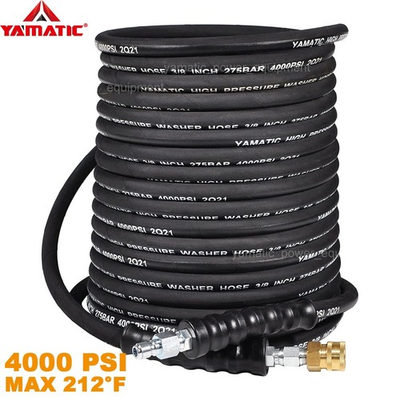 #ad #ad YAMATIC 4000 PSI Pressure Washer Hose 3 8quot; ID Anti Kink Flexible for Hot Water $139.61