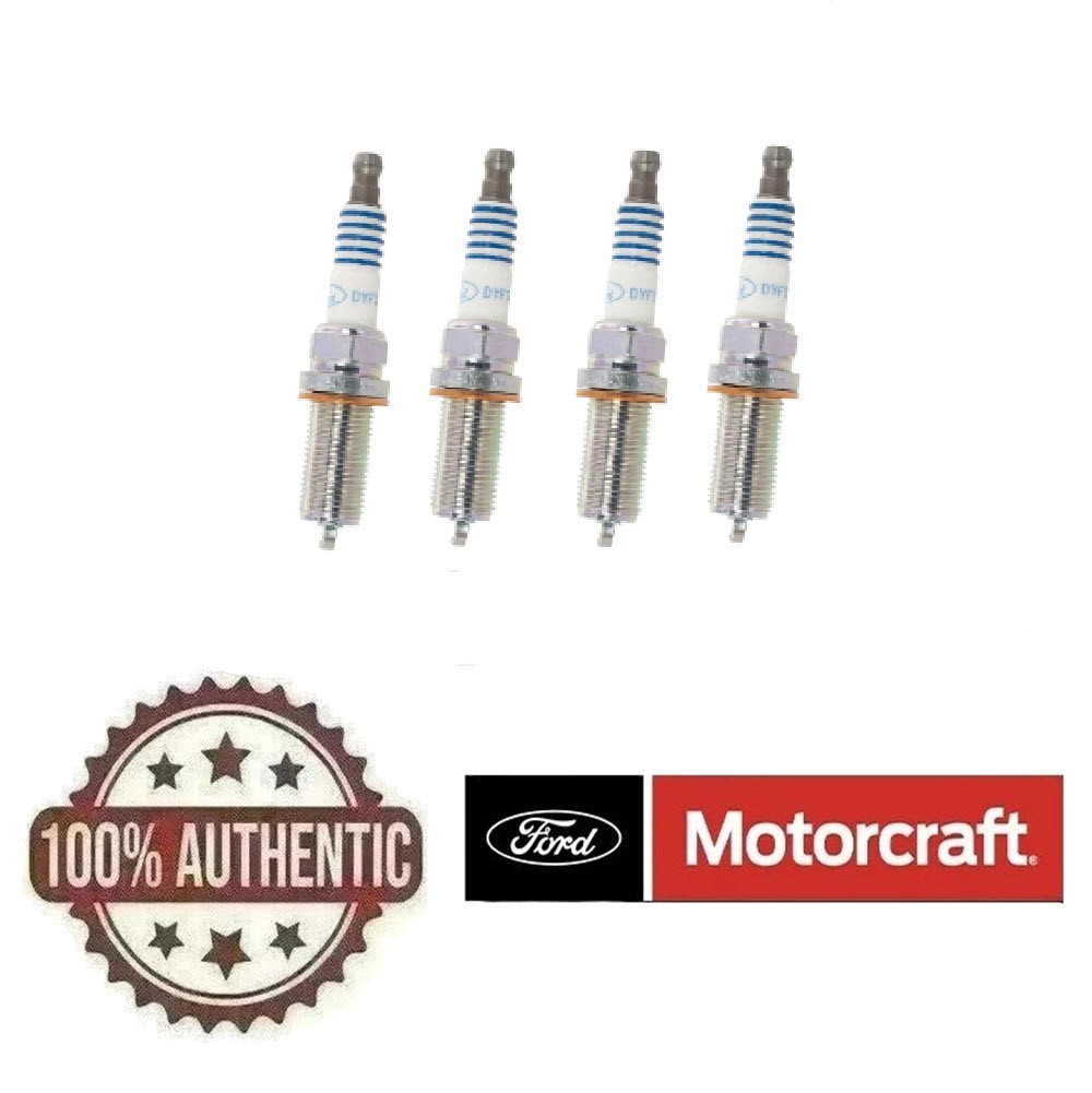 OEM FORD MOTORCRAFT SP-468 PLATINUM SPARK PLUGS BOX OF 4 PLUGS AGSP32FSM