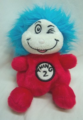 AURORA Palm Pals Dr. Seuss Cat SOFT THING 2 5'' Bean Bag Stuffed Animal Toy