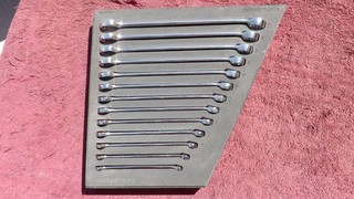 SNAP ON MINT! SOEXM01FMBR 13 PC METRIC FD COMBO WRENCH SET W/PRO FI!