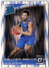 2018 Panini Donruss Optic Jalen Brunson Shock #179 RC Mavericks