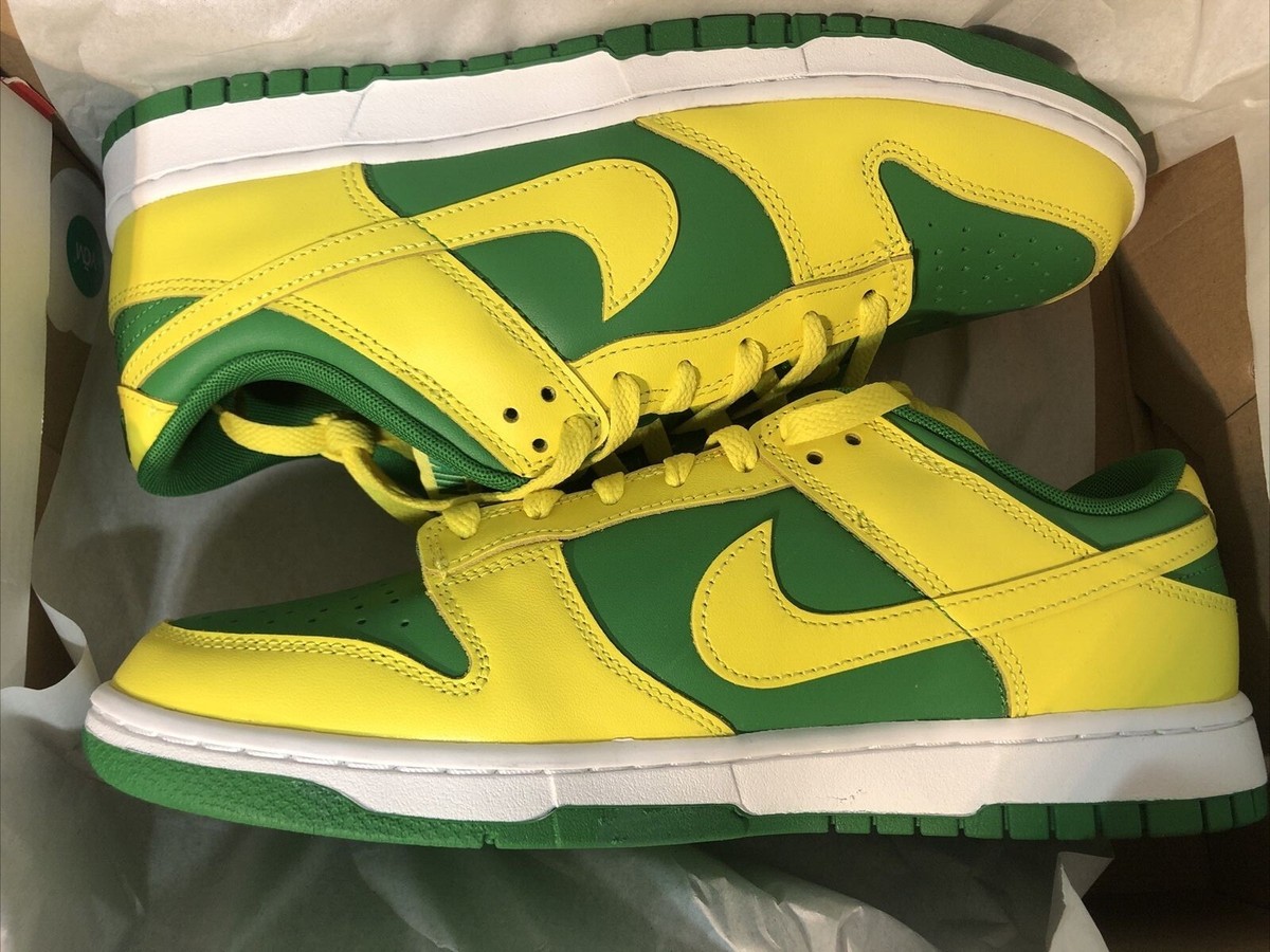 Size 9 - Nike Dunk Low Reverse Brazil for sale online | eBay